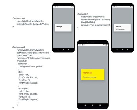 Image result for React Native Alert Color