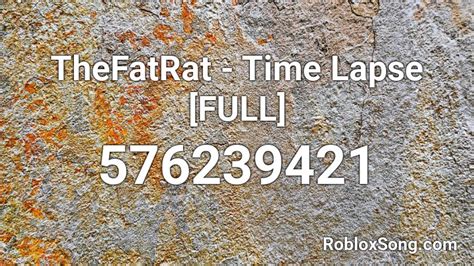 Time-Lapse Roblox ID に対する画像結果