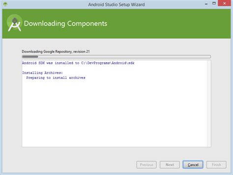 Toradh íomhá ar Configure Android Studio
