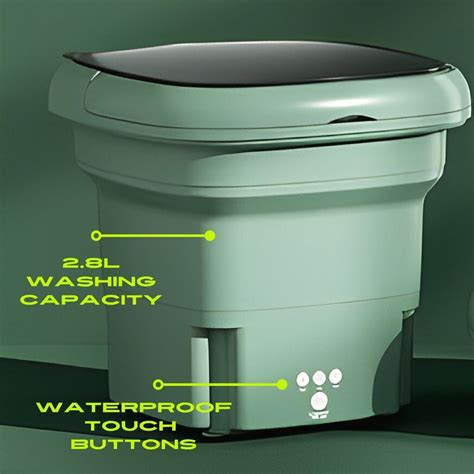 Portable & Collapsible Washing Machine And Dryer - USAMERICA SHOP