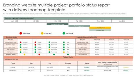 Image result for Mutiple Project Update Template