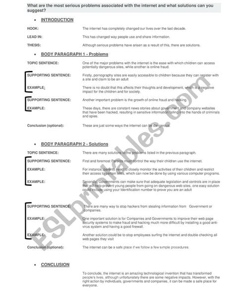 Problem Solution Essay Sample에 대한 이미지 결과