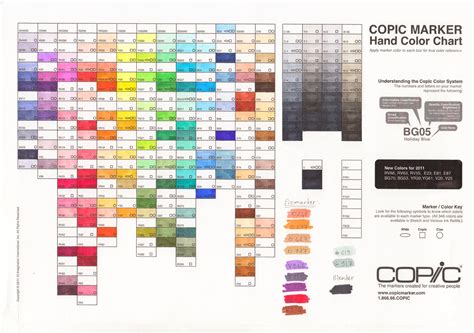 Image result for Copic Color Chart Book Printable