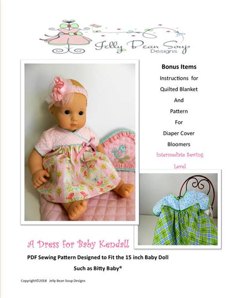 Image result for Printable Baby Doll Clothes Patterns