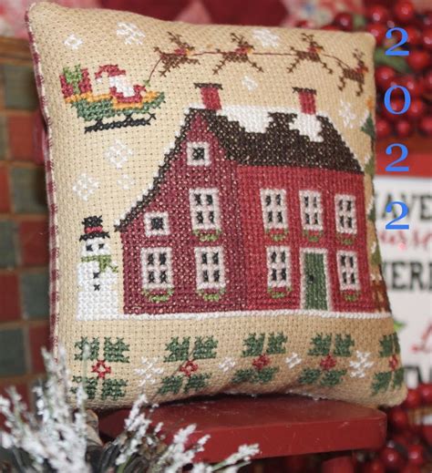 Image result for Christmas House Cross Stitch Patterns