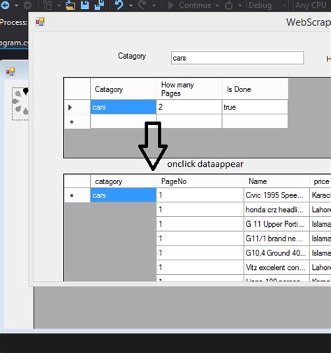 Image result for C# Datagrid Header