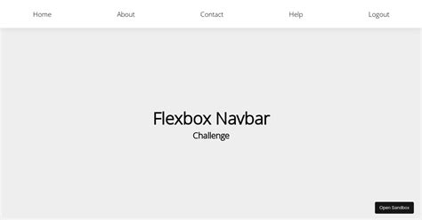 Image result for CSS3 Flex Simple Navbar Example