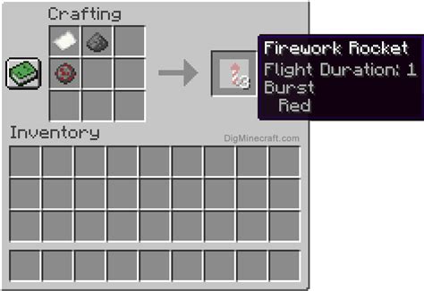 Toradh íomhá ar Minecraft All Firework Recipes