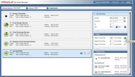 Toradh íomhá ar Application of Primavera P6