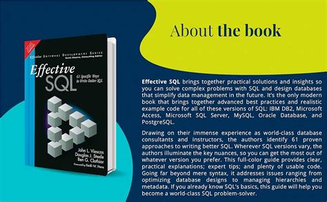 Afbeeldingsresultaten voor Effective Sql 1E