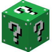 Toradh íomhá ar Minecraft Lucky Block Greenscreen