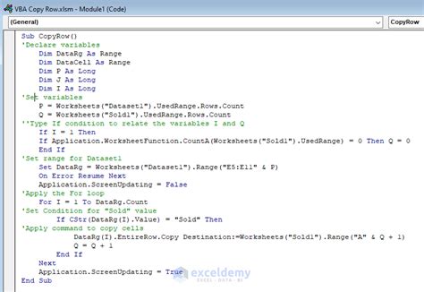 Image result for How to Copy a Row of Data in VBA