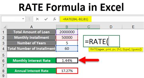 Excel Rate Function Formula に対する画像結果