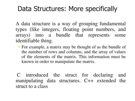 Afbeeldingsresultaten voor Main Features of Data Structure