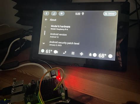 Toradh íomhá ar Raspberry Pi Android Head