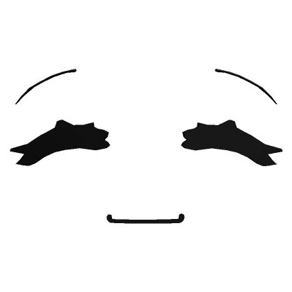 Image result for Anime Roblox Face Transparent Background