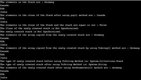 Image result for Stack in C#