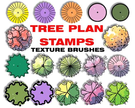 Image result for Tree Symbol Plan View