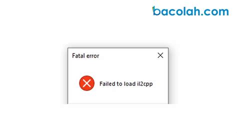 Image result for Failed to Load Il2cpp