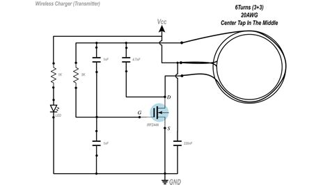 Wireless Charger Transmitter Circuit Diagram に対する画像結果