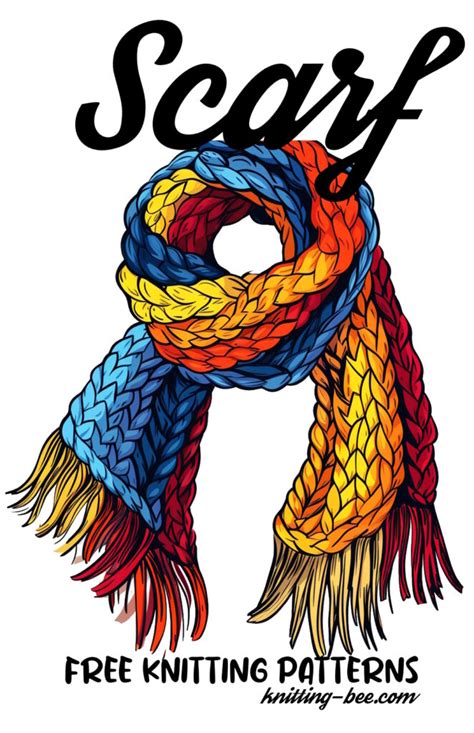 Image result for Free Knitting Patterns Scarves