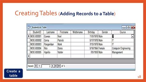 Image result for Operating a Database Application