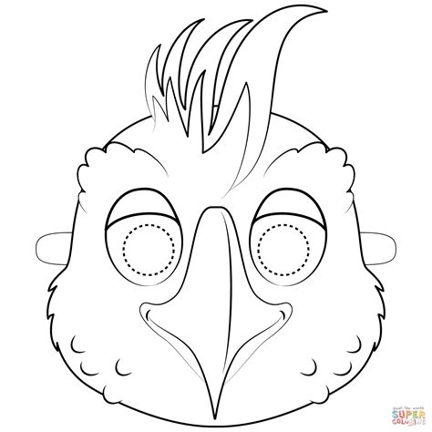 Image result for A Bird Mask Sketch