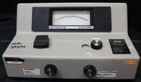 Milton Roy Spectronic 20 に対する画像結果