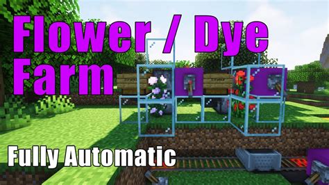 Toradh íomhá ar Minecraft Farming Flowers