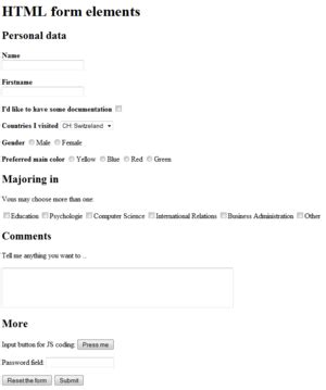 Image result for Task to Make Form in HTML