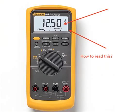 Image result for How to Use and Read a Multimeter