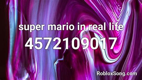 Image result for Roblox Picture ID Codes for Mario