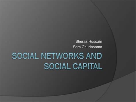 Image result for Networking and Social Capital