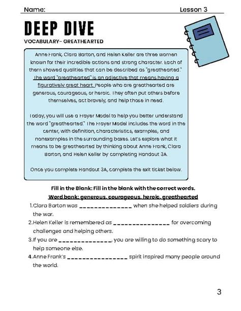 Image result for Worksheets Deep