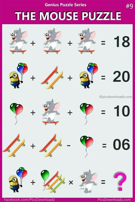 Math Brain Puzzles に対する画像結果