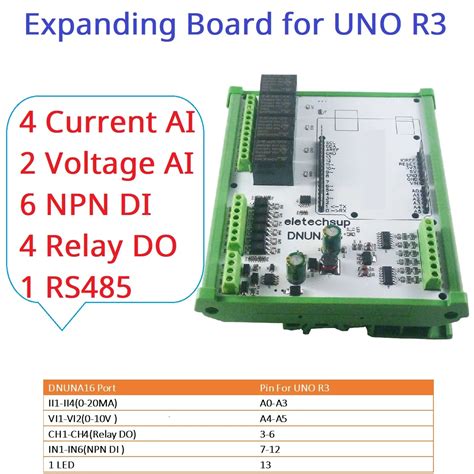 Toradh íomhá ar Expanding Board for Arduino Uno