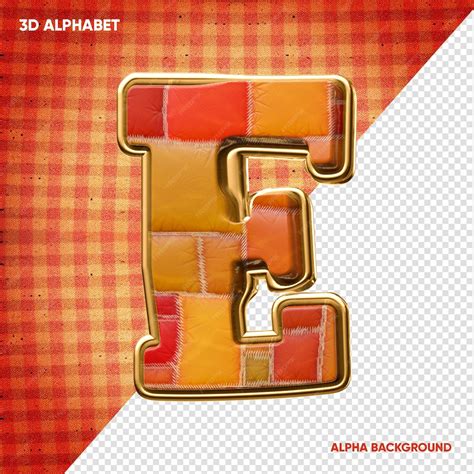 Letter E-Background 3D に対する画像結果