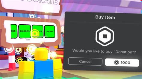 Toradh íomhá ar Roblox Donate