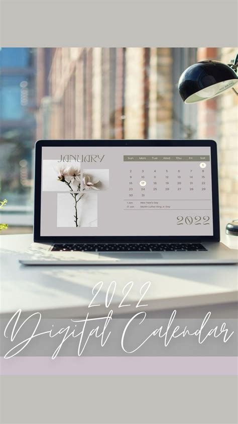 Image result for Digital Calendar 2022