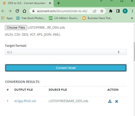 Afbeeldingsresultaten voor ODS to Excel Converter