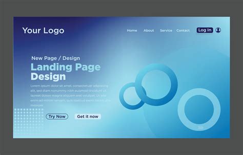 Landing page design . Modern Landing Page Templates .Landing page ...