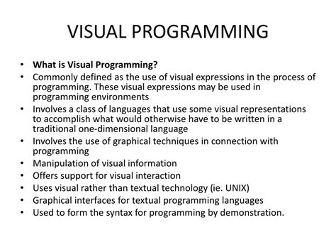 Image result for Visual Program