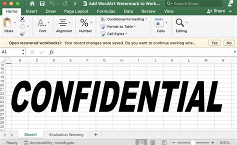 Toradh íomhá ar How to Convert Picture to Watermark in Excel