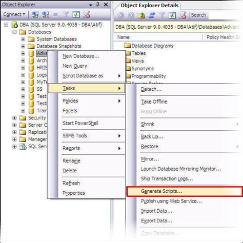 Afbeeldingsresultaten voor SQL Script Generation Example