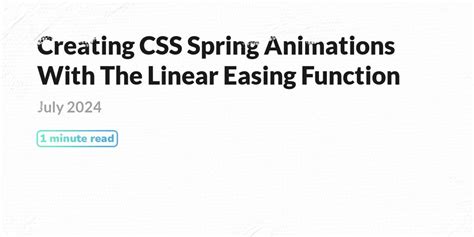 Afbeeldingsresultaten voor Animation Linear CSS