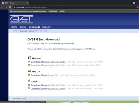 Toradh íomhá ar Audacity GSnap Plugin