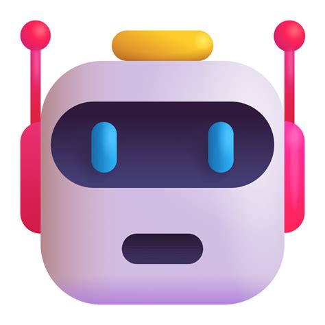 Toradh íomhá ar Robot AI Computer Emoji