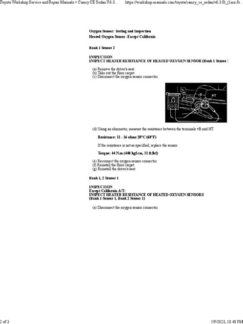 Image result for How to Clean and Test an O2 Sensor