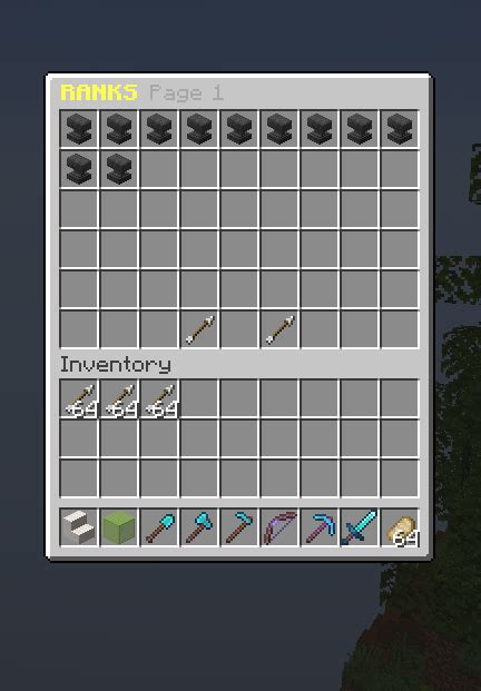 Afbeeldingsresultaten voor Minecraft Ranks GUI