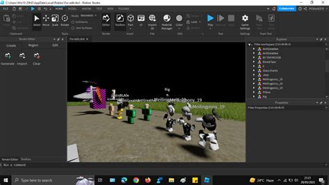Image result for Roblox Studio Mode with the Green Circle